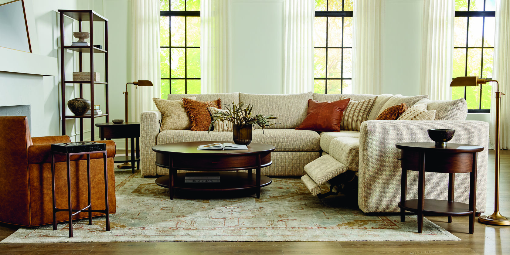 Beckham Motion Sectional