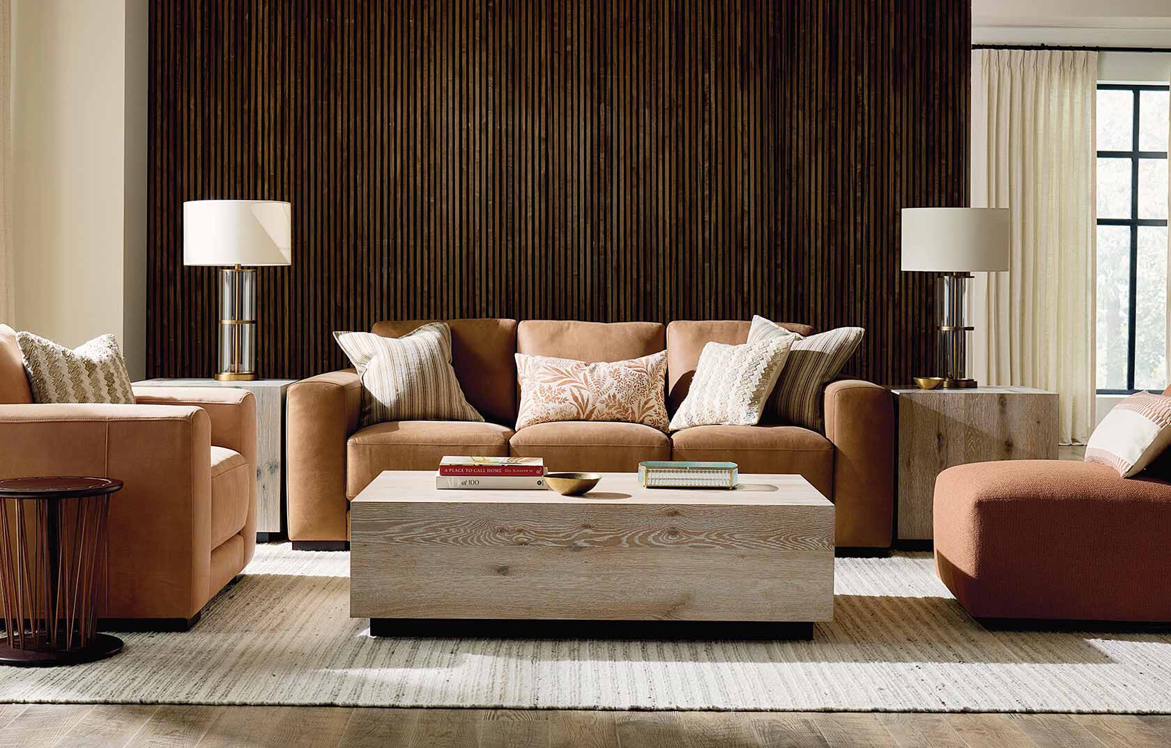 Cabo leather sectional