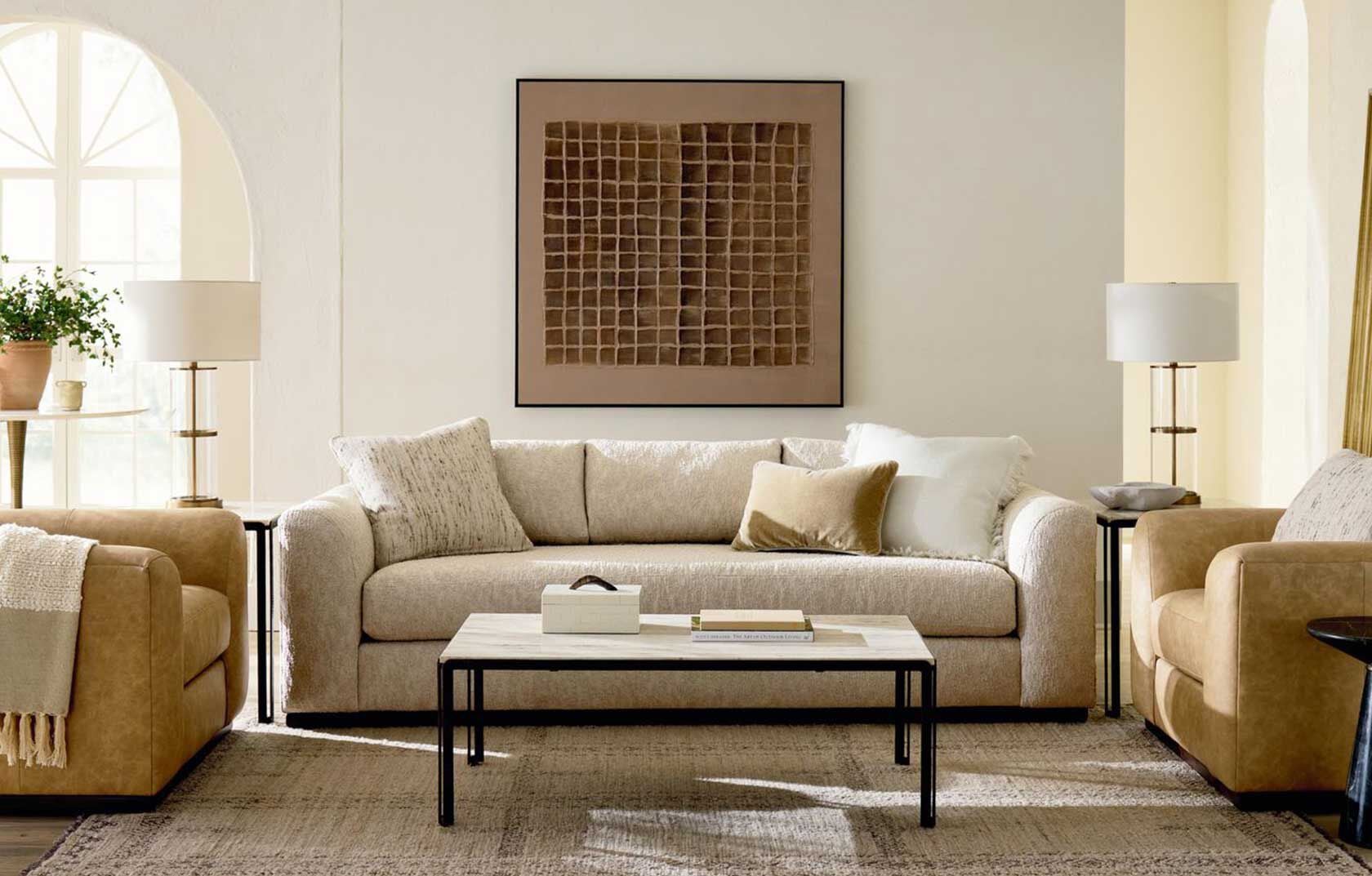 Sofa in living room