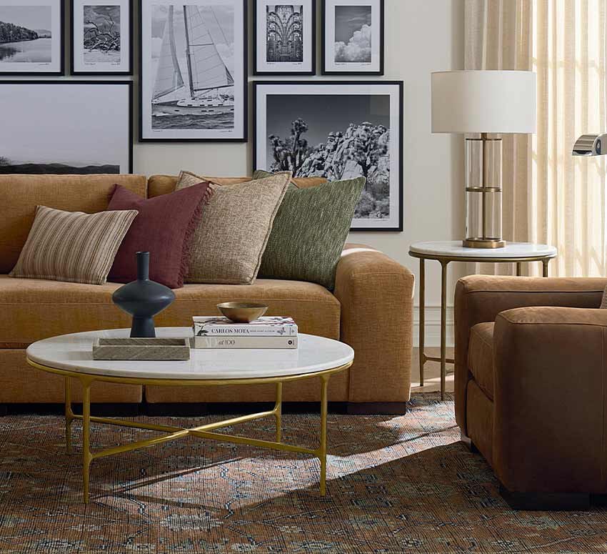 Occasional tables in living room Occasional tables in living room
