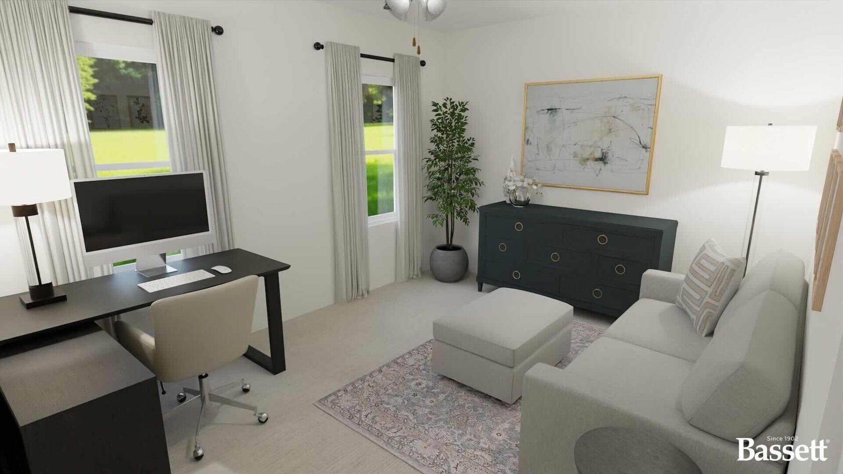 Guest Room and Home Office