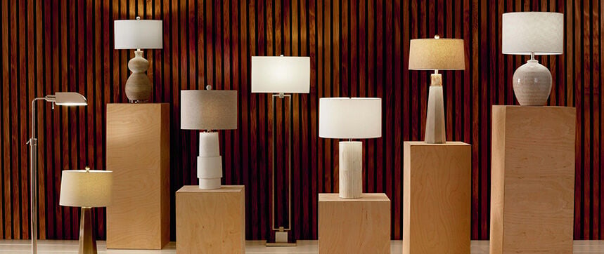 Array of lamps