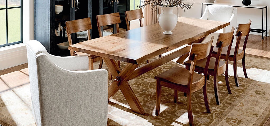 Crossbuck Dining Table