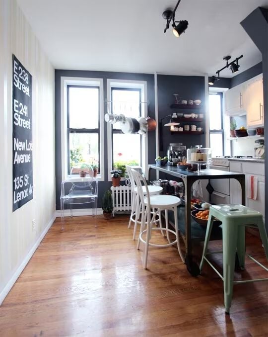 Small kitchen apartment