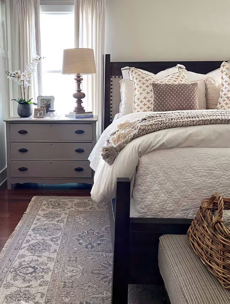 Adding Interest to Layered Neutral Bedding - On Sutton Place