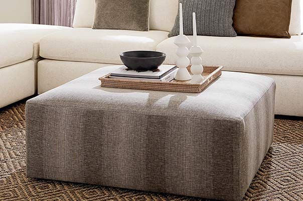 Kelly Square Ottoman