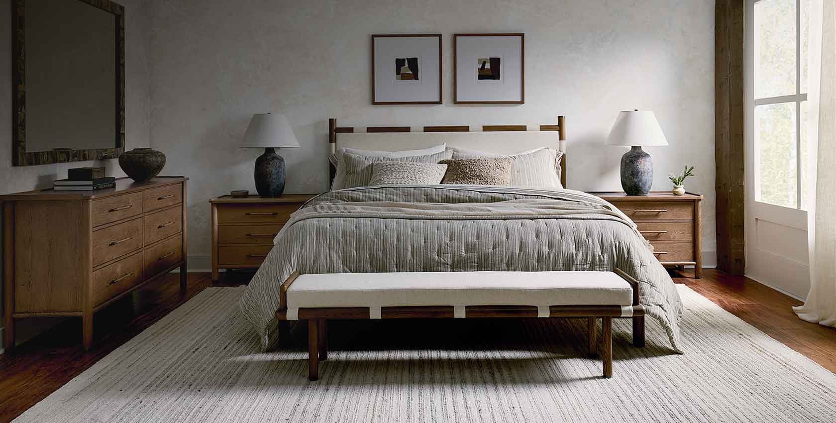 European Farmhouse Bedroom