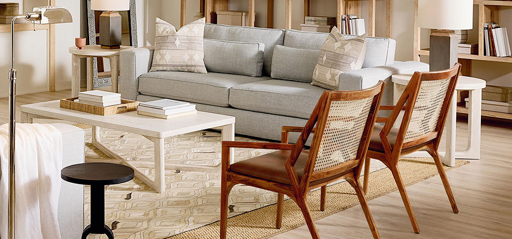 Bassett furniture shop living room chairs