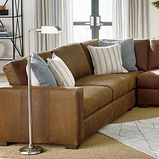 Leather sofa