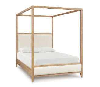 Courtland Upholstered Canopy Bed