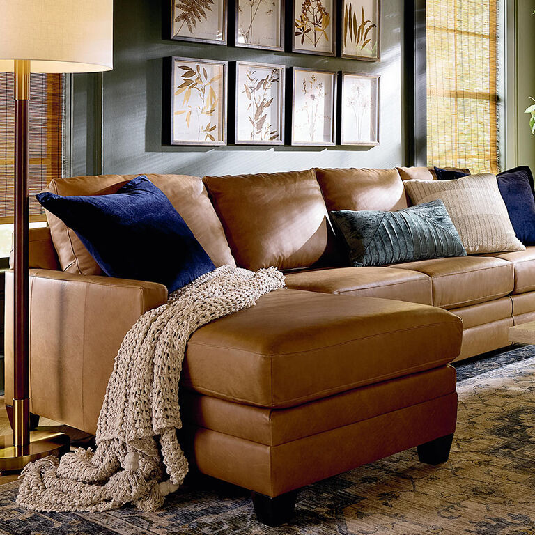 Leather Carolina Sectional