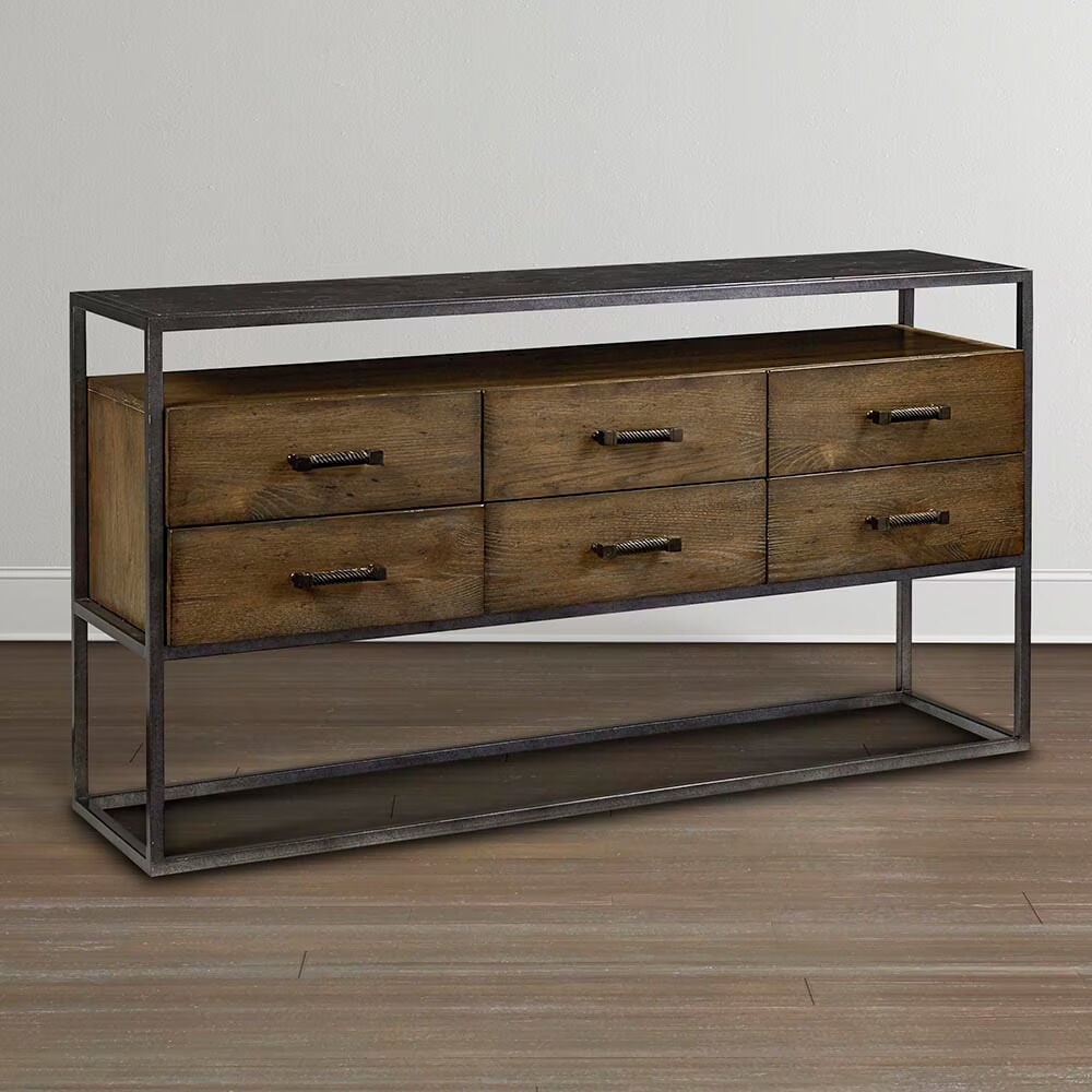 Knotty Oak Sideboard Bassett Furniture