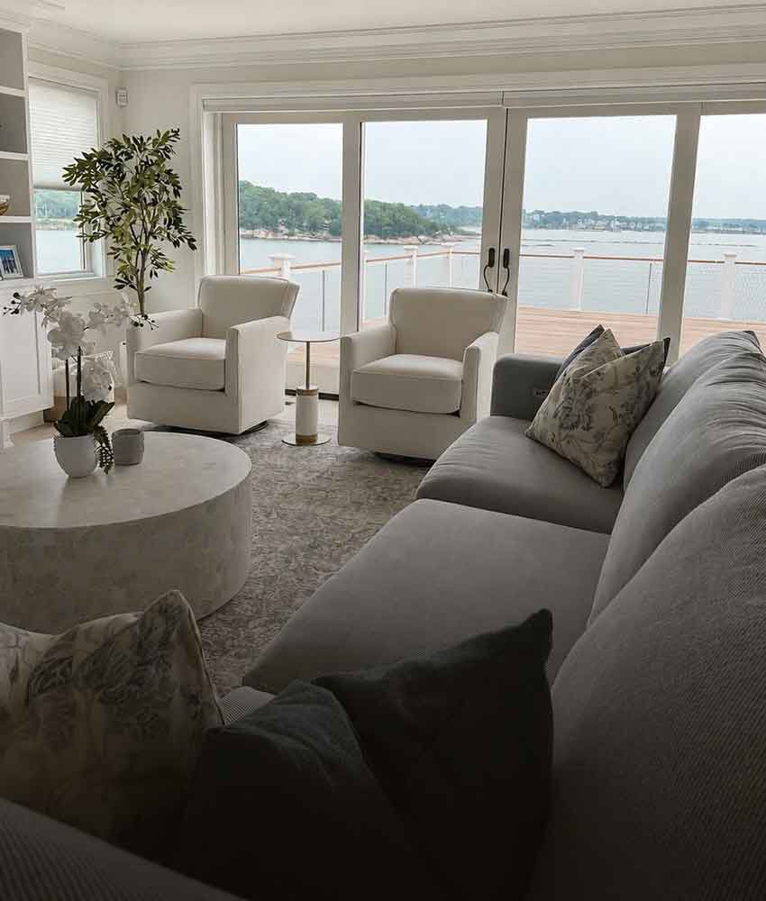 Lanman living room after makeover