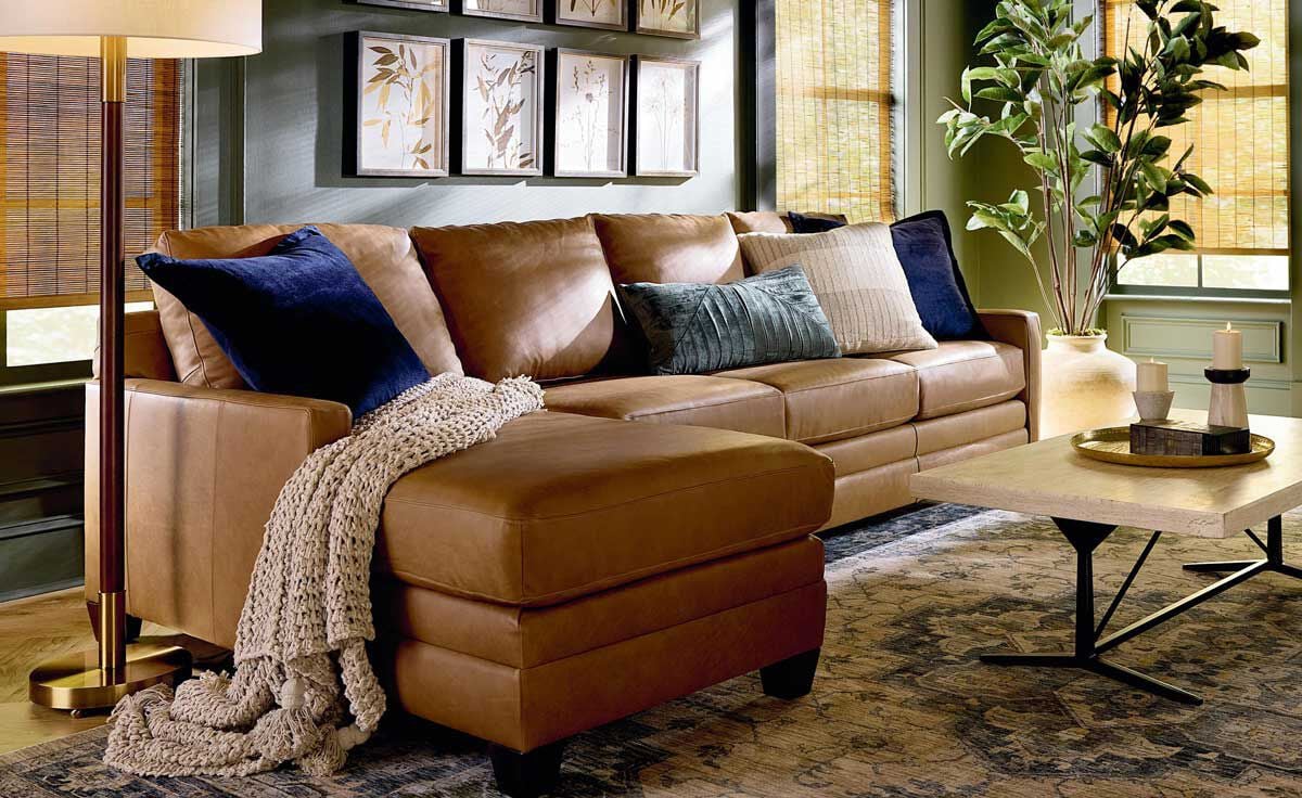 Leather Sectional