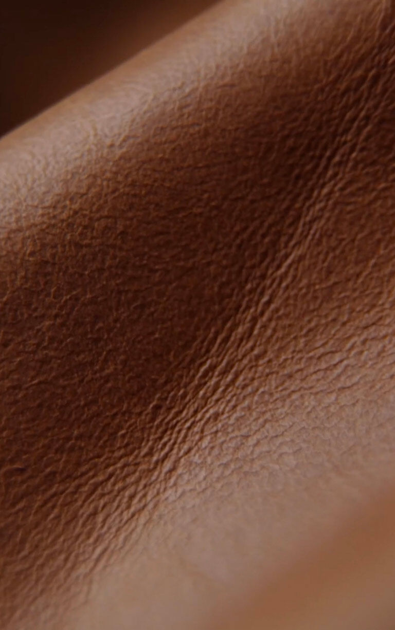 Folds of Rich, Tanned Leather