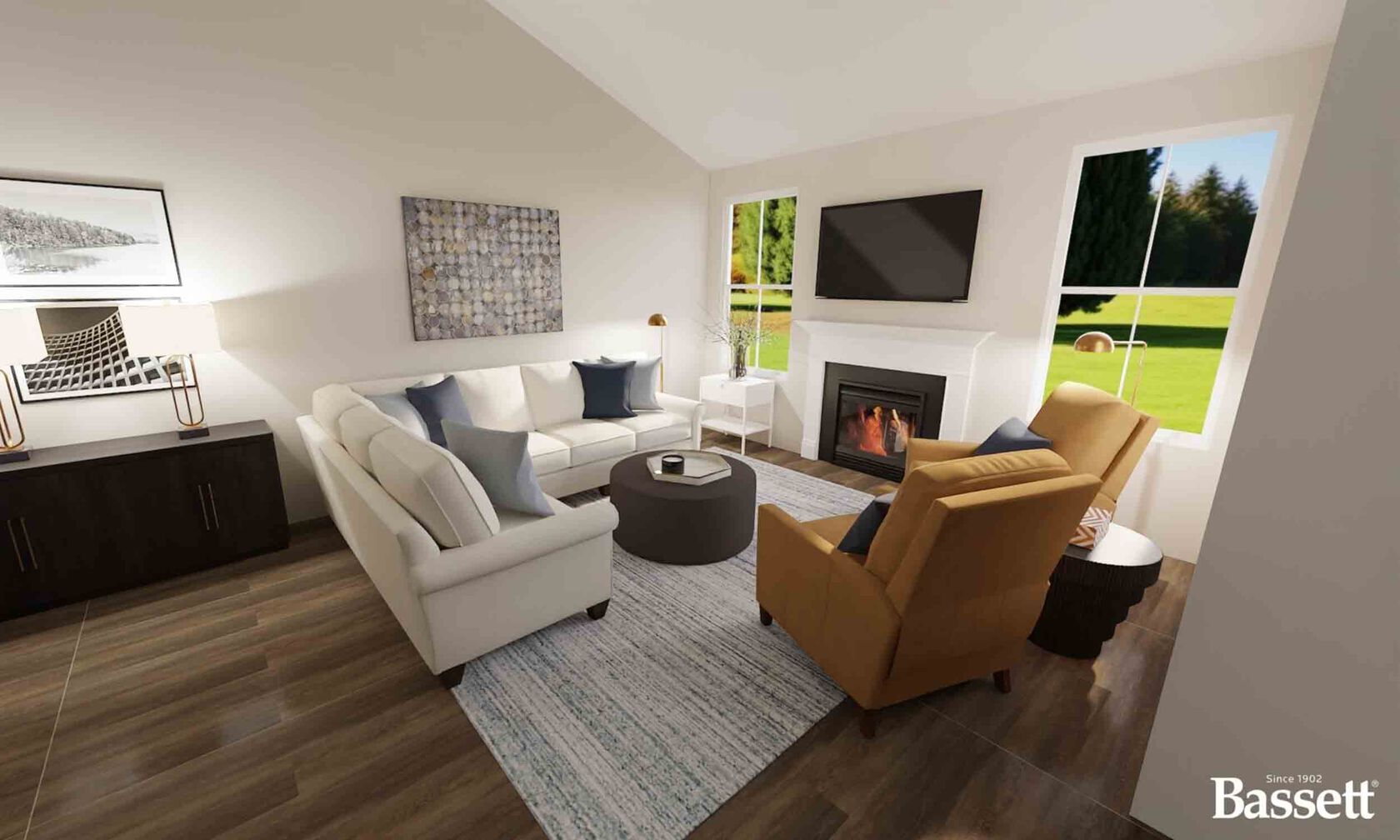 Sonny sofa in living room