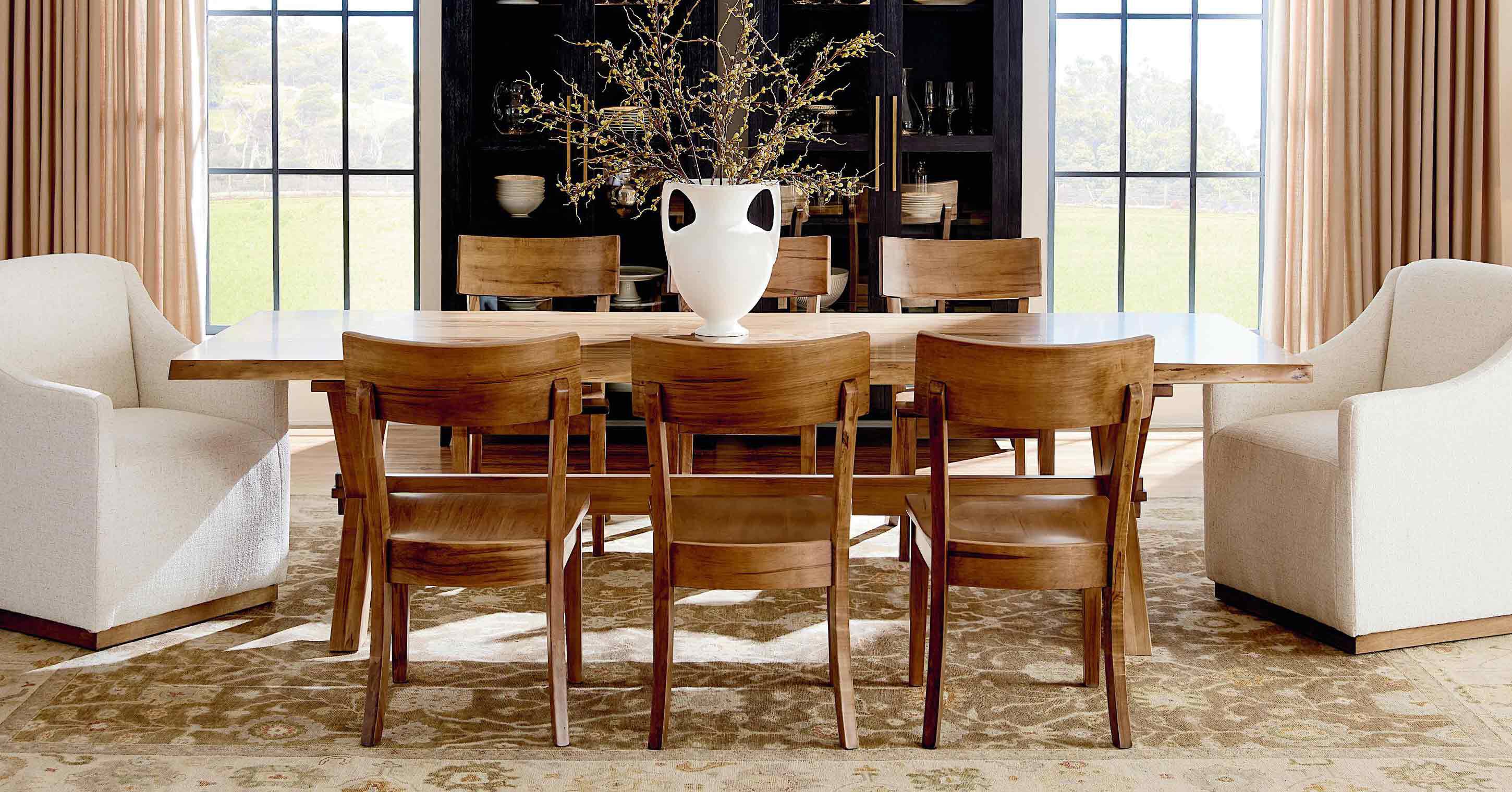 BenchMade Dining Room Collection Artisan-Crafted Solid Hardwood