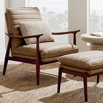 Accent Chair with foot stool Accent Chair with foot stool