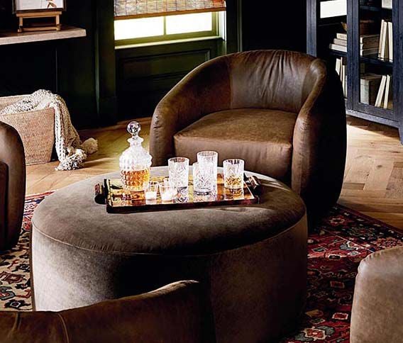 Leather Swivel Chairs