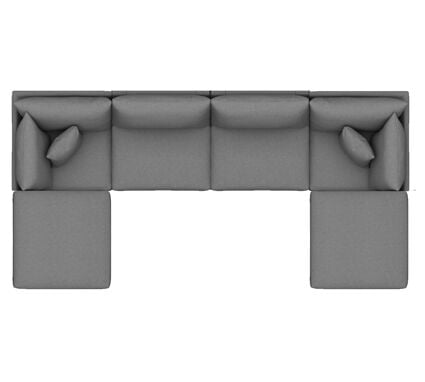 Chaise U-Shape sectional configuration
