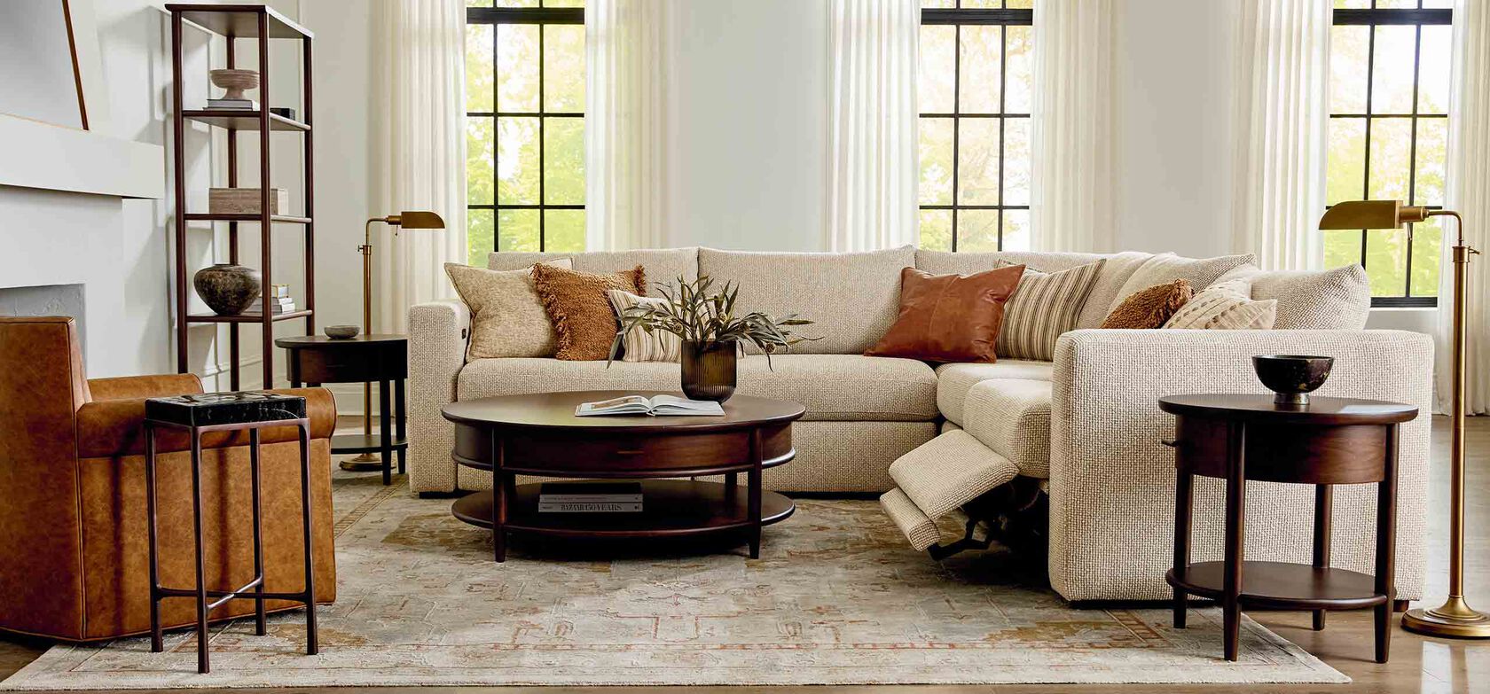 Beckham Sectional in living room