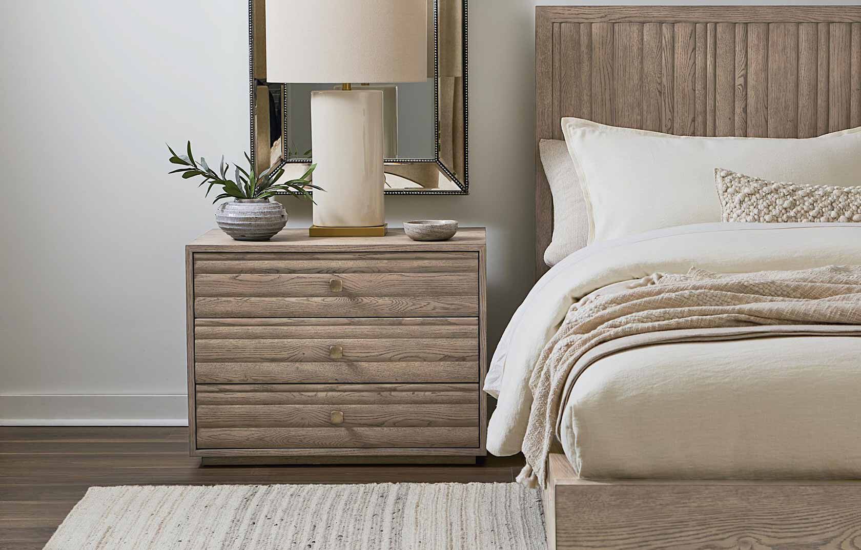 Andora nightstand and bed