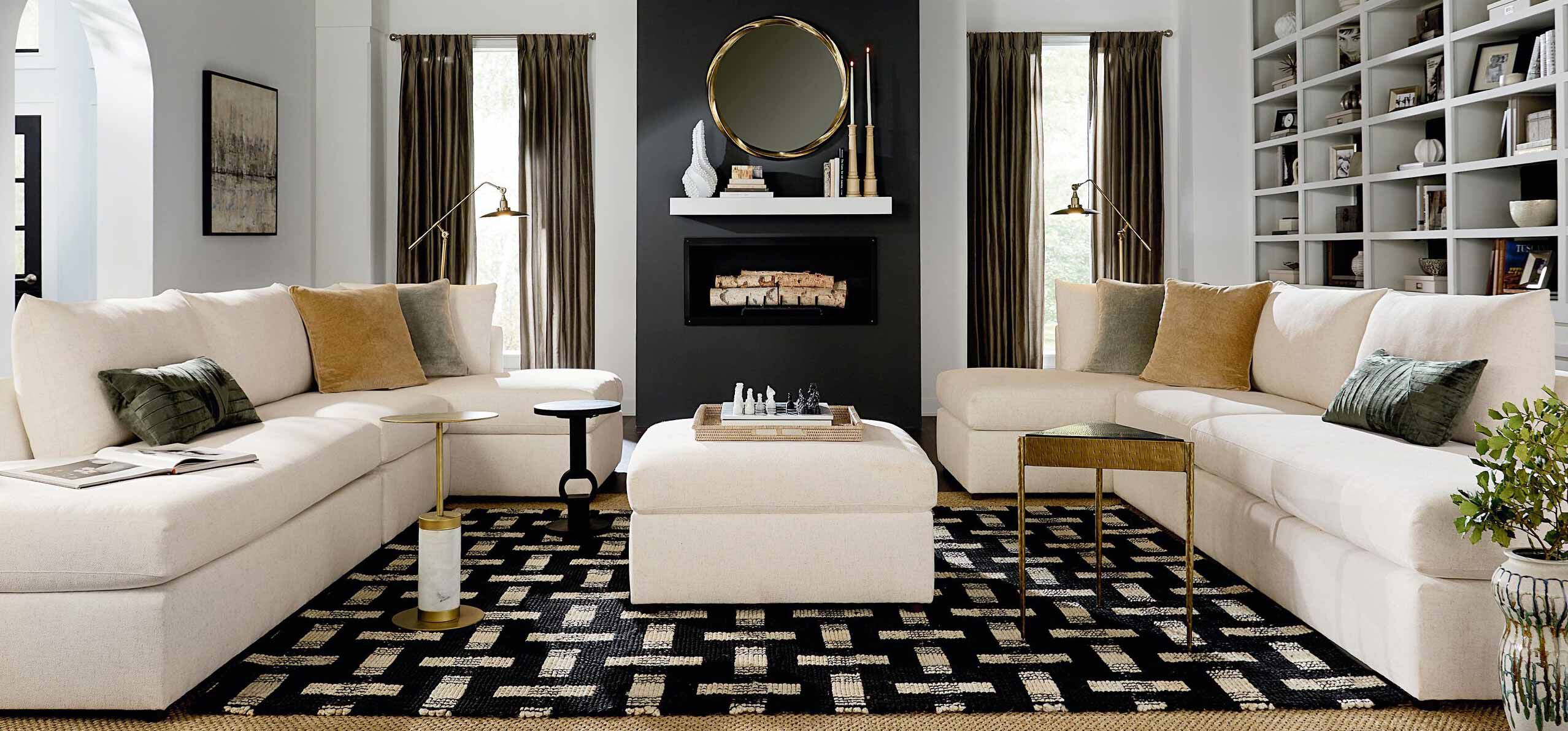 Bassett sectional new arrivals with chaise