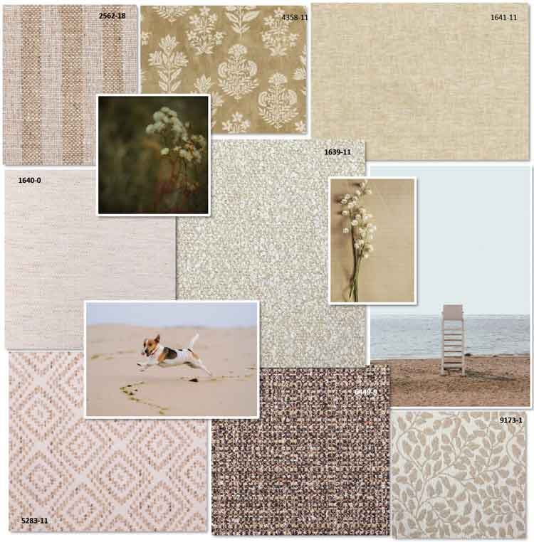 Bleeker Beige swatch and color palette 