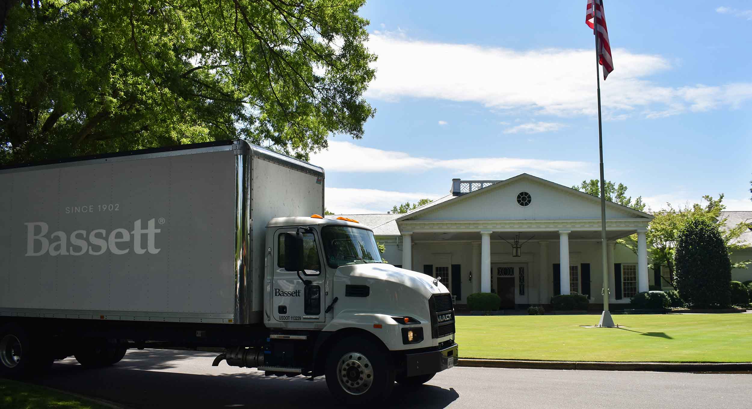 Bassett Furniture truck
